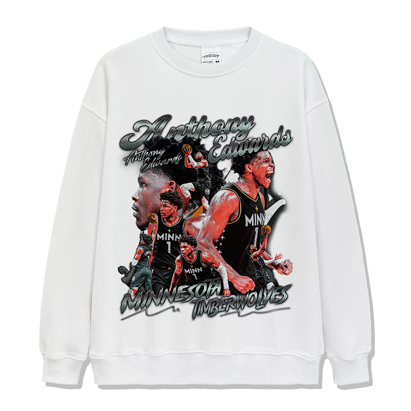 Anthony Edwards Sweatshirt NBA 2024 Style008 T-Shirts, Hoodie | CoreVibeTees.com (Image 3)