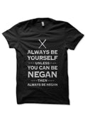 Always Be Yourself Half Sleeve Black T-Shirt Hoodie, Sweatshirt | CoreVibeTees.com