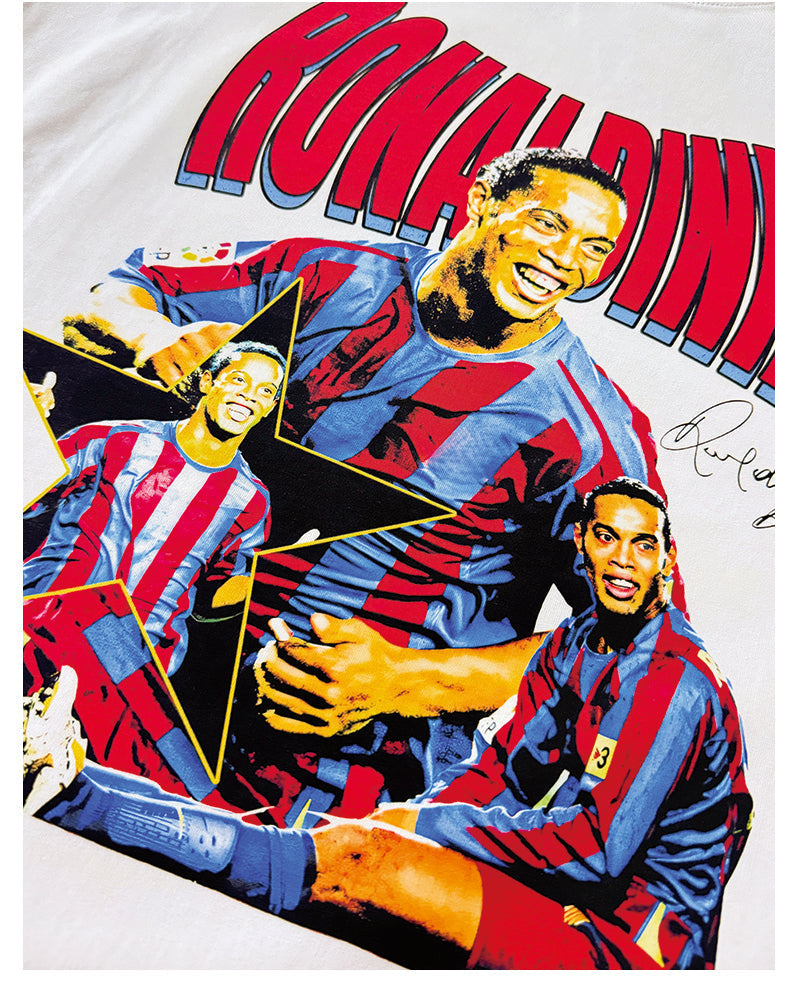 Ronaldinho "Signature" Sweatshirt T-Shirts, Hoodie | CoreVibeTees.com (Image 4)