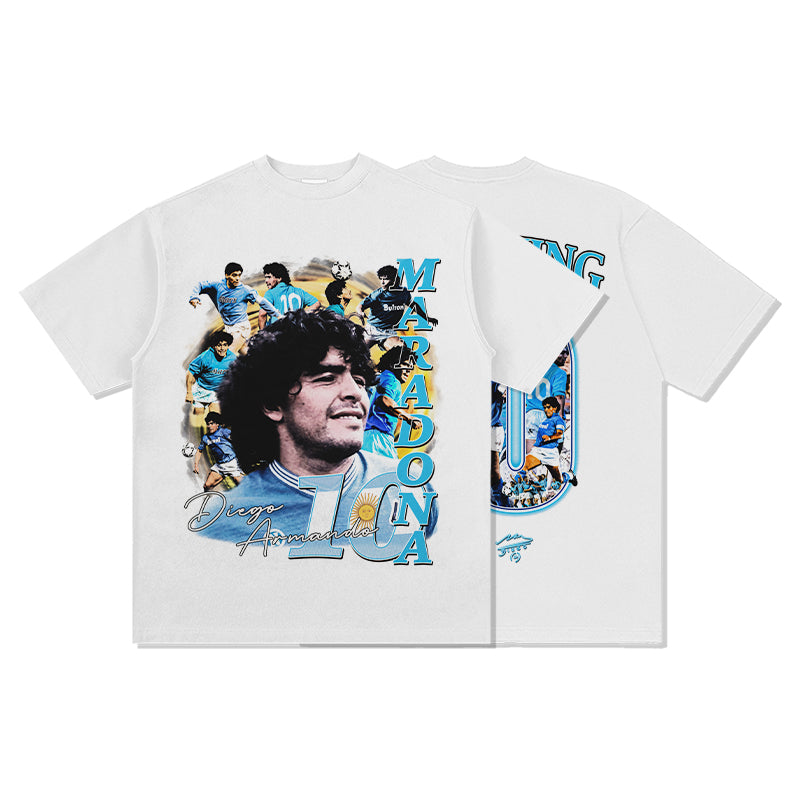 DIEGO MARADONA FOOTBALL TEE 2024 Hoodie, Sweatshirt | CoreVibeTees.com (Image 2)