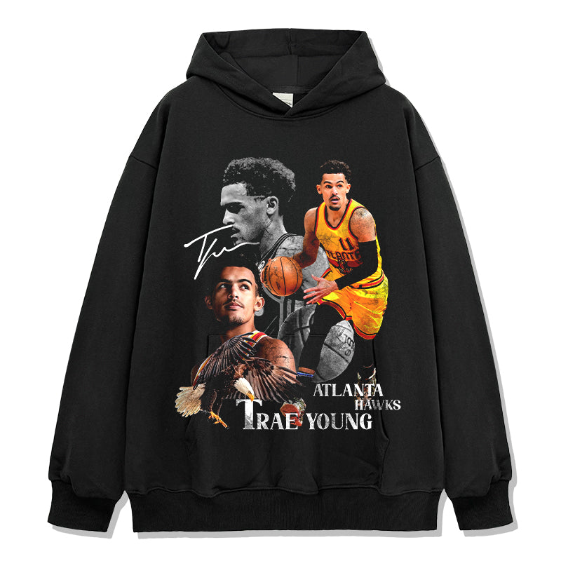Trae Young HOODIE NBA 2024 T-Shirts, Sweatshirt | CoreVibeTees.com (Image 1)