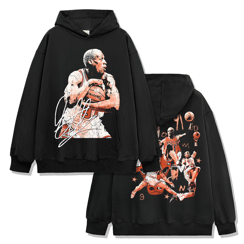 Dennis Rodman HOODIE NBA 2024 Style003 T-Shirts, Sweatshirt | CoreVibeTees.com (Image 2)