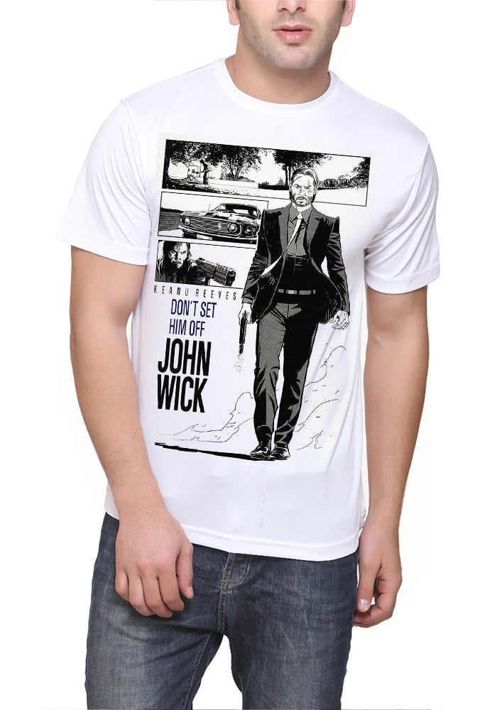 John Wick Half Sleeve T-Shirt Style008 Hoodie, Sweatshirt | CoreVibeTees.com