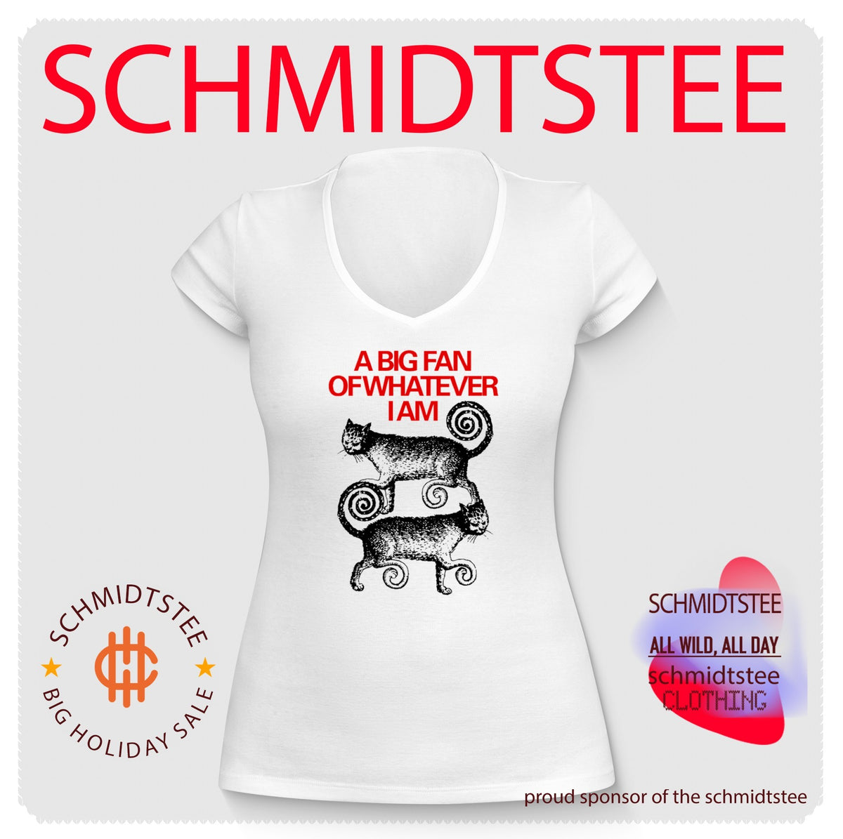 A Big Fan of Whatever I Am Cats cat lover shirt