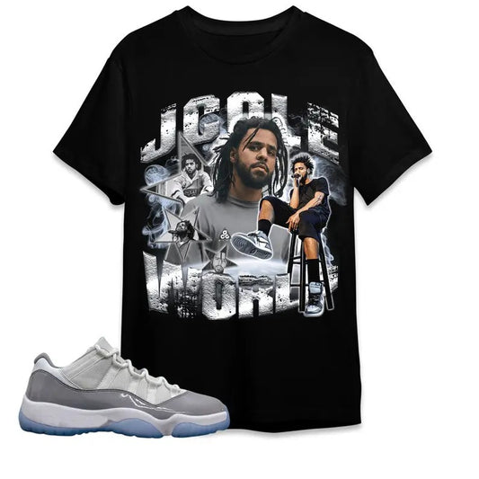 A J 11 Low Cement Grey Unisex T-Shirt, Tee,   Jay Cole, Shirt To Match Sneaker
