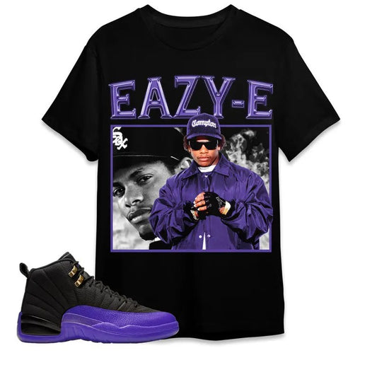 A J 12 Field Purple Unisex T-Shirt, Tee, EAZY E, Shirt To Match Sneaker