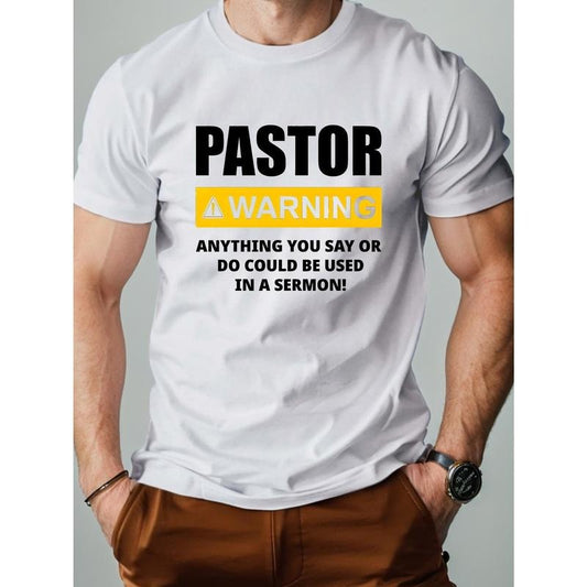 A casual men's T-shirt, gift, simple atmosphere Made in USA