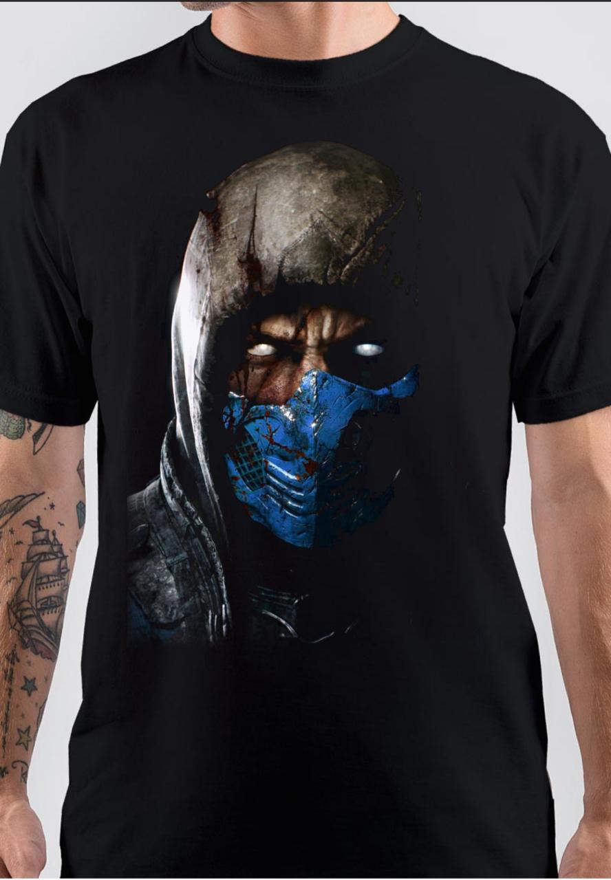 Mortal Kombat Sub-Zero T-Shirt Hoodie, Sweatshirt | CoreVibeTees.com