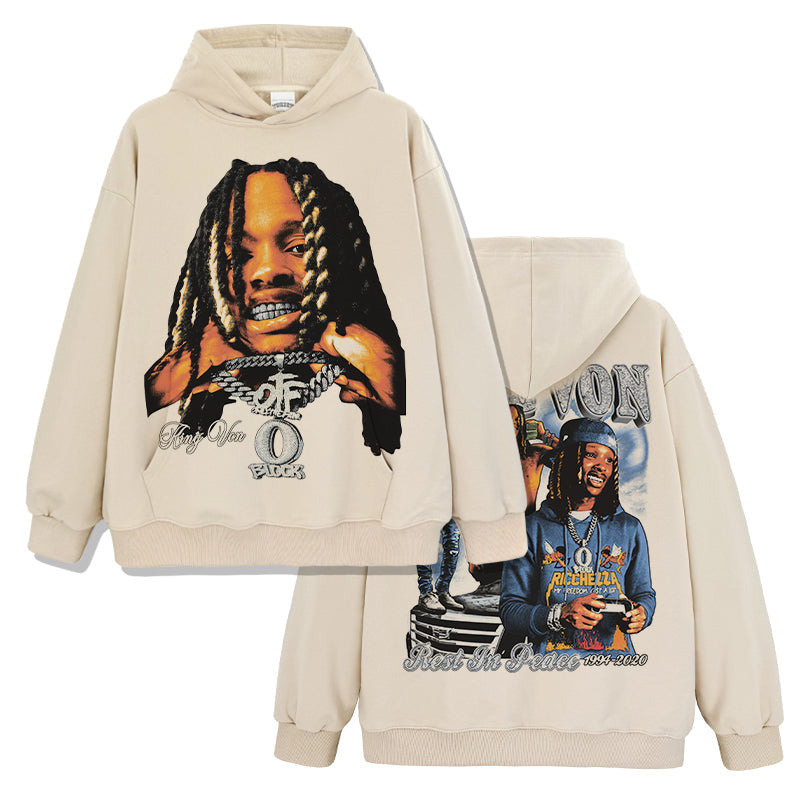 Rest In Peace By king Von Hoodie T-Shirts, Sweatshirt | CoreVibeTees.com (Image 3)