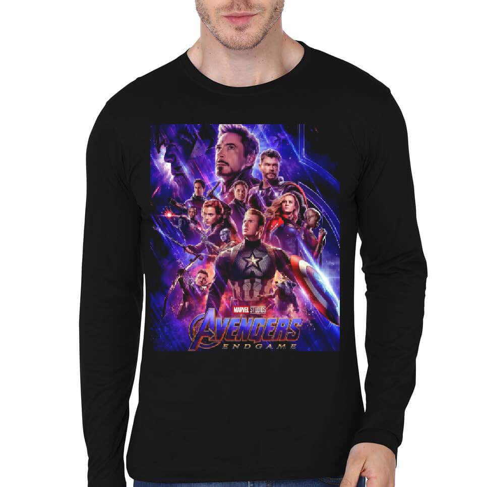 Avengers Endgame Full Sleeve T-Shirt Style001 Hoodie, Sweatshirt | CoreVibeTees.com