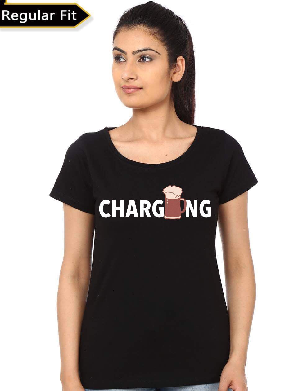 Beer Charging Black T-Shirt Hoodie, Sweatshirt | CoreVibeTees.com