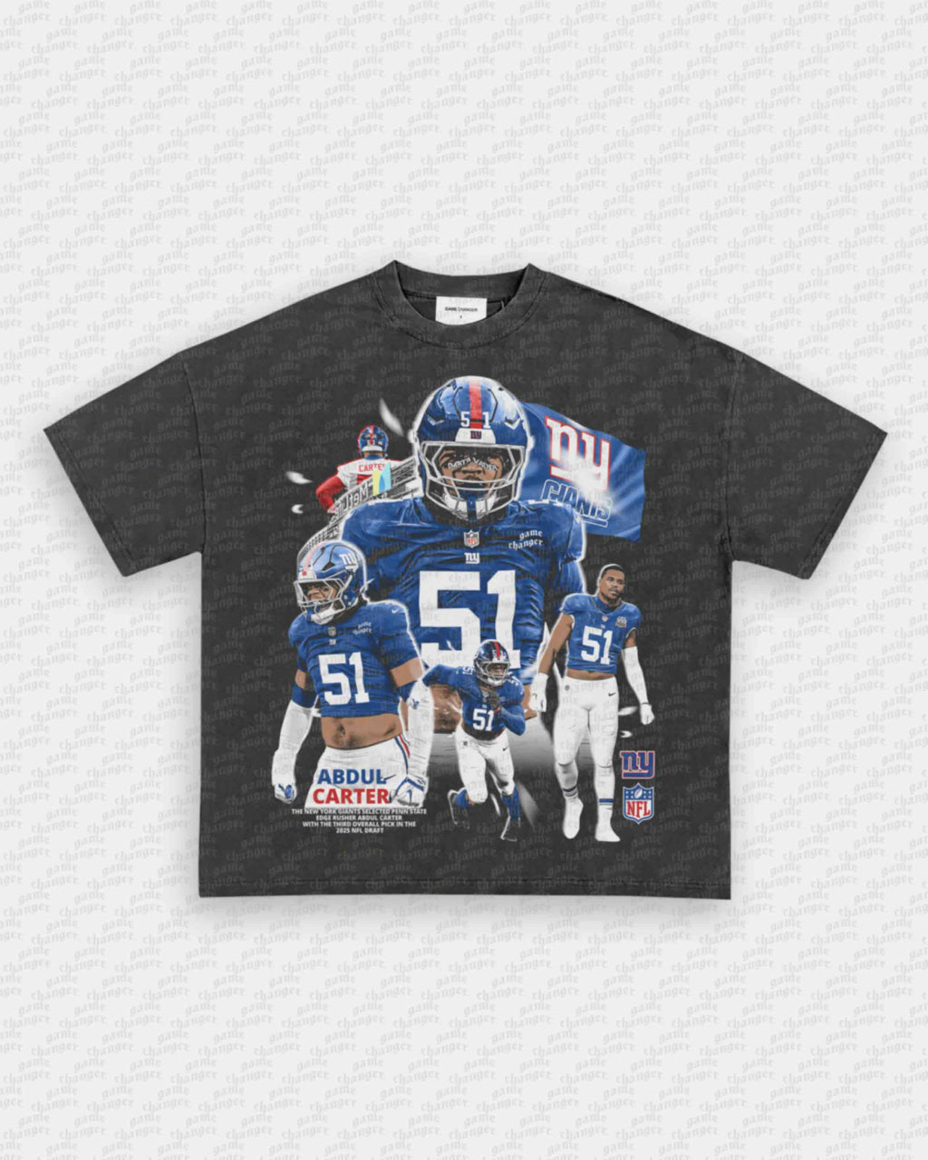 ABDUL CARTER - NYG TEE Hoodie, Sweatshirt | CoreVibeTees.com (Image 4)