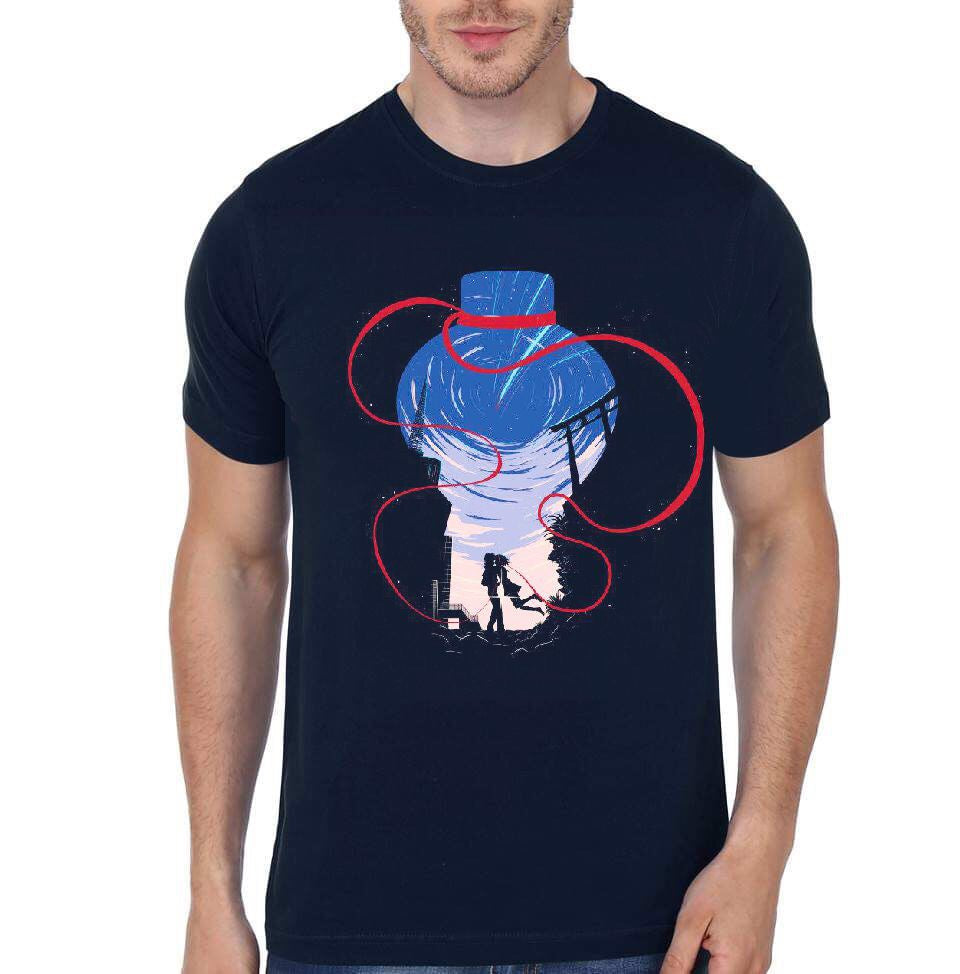 Kimi No Wa Navy Blue T-Shirt Hoodie, Sweatshirt | CoreVibeTees.com