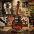 AC/DC Guitar Shaped Limited Edition Whiskey Bottle