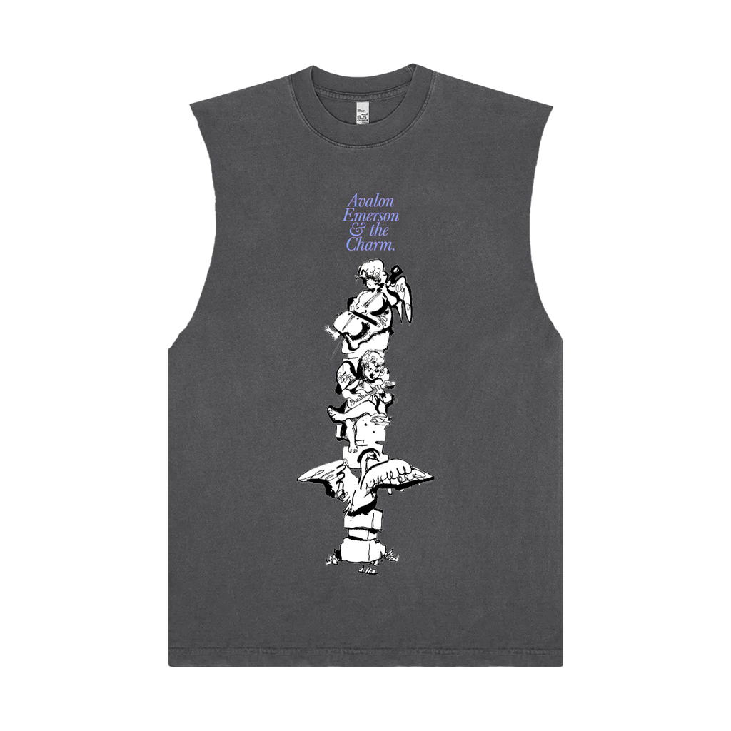 Avalon Emerson - Cherub Sleeveless Tee Hoodie, Sweatshirt | CoreVibeTees.com (Image 1)