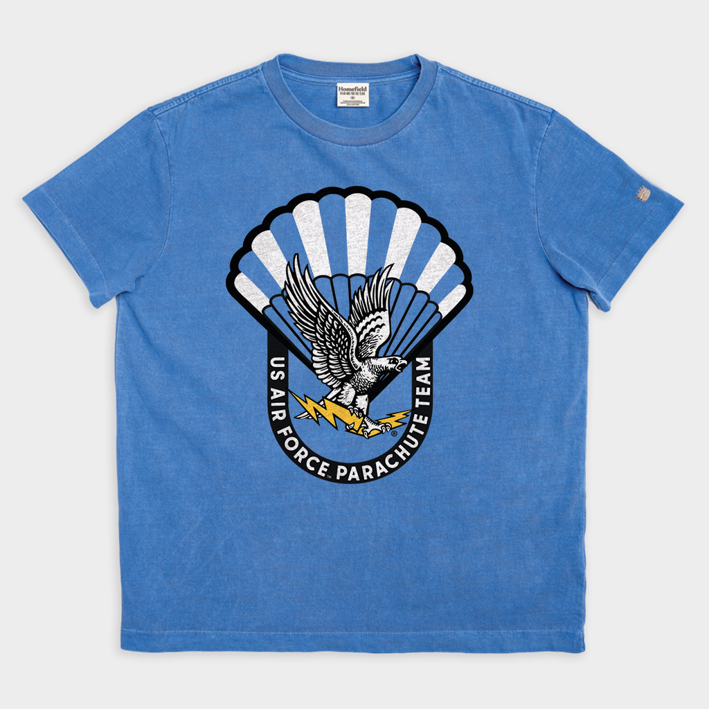 Air Force Wings of Blue Logo Vintage Heavyweight Tee Style001 Hoodie, Sweatshirt | CoreVibeTees.com (Image 1)