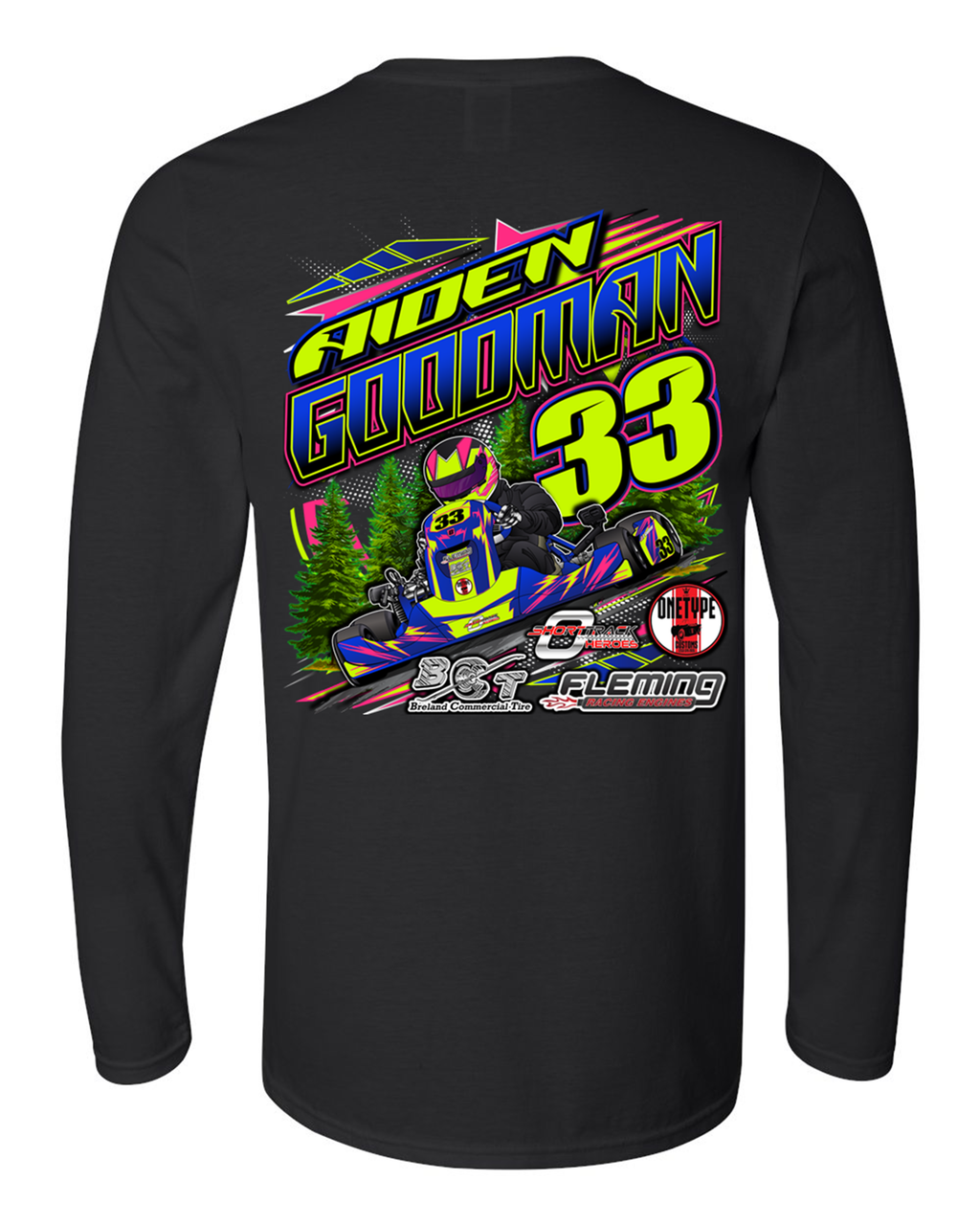 Aiden Goodman Long Sleeve T-Shirt Hoodie, Sweatshirt | CoreVibeTees.com (Image 1)