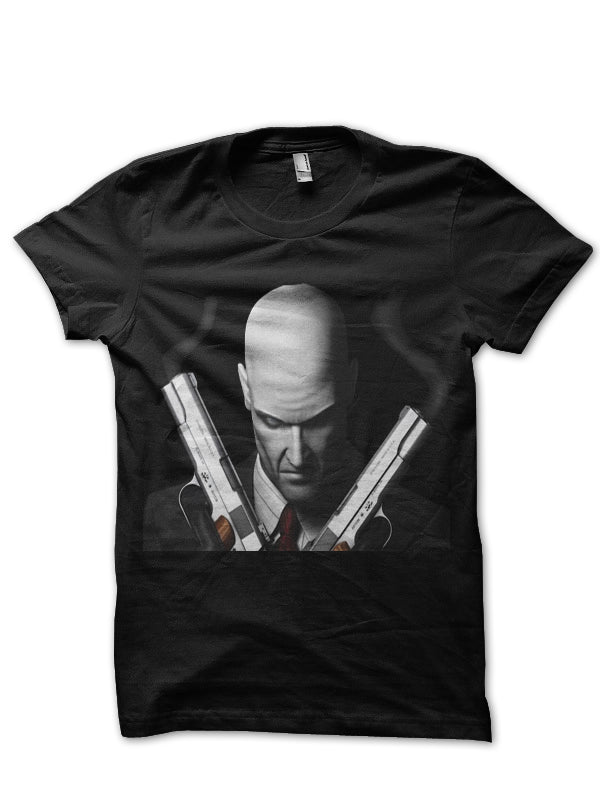 Agent 47 Black Tee Hoodie, Sweatshirt | CoreVibeTees.com