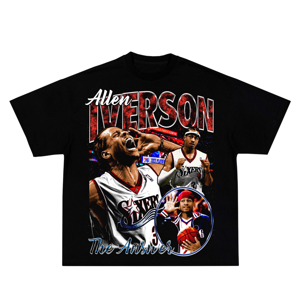 Allen Iverson Tee Hoodie, Sweatshirt | CoreVibeTees.com (Image 2)