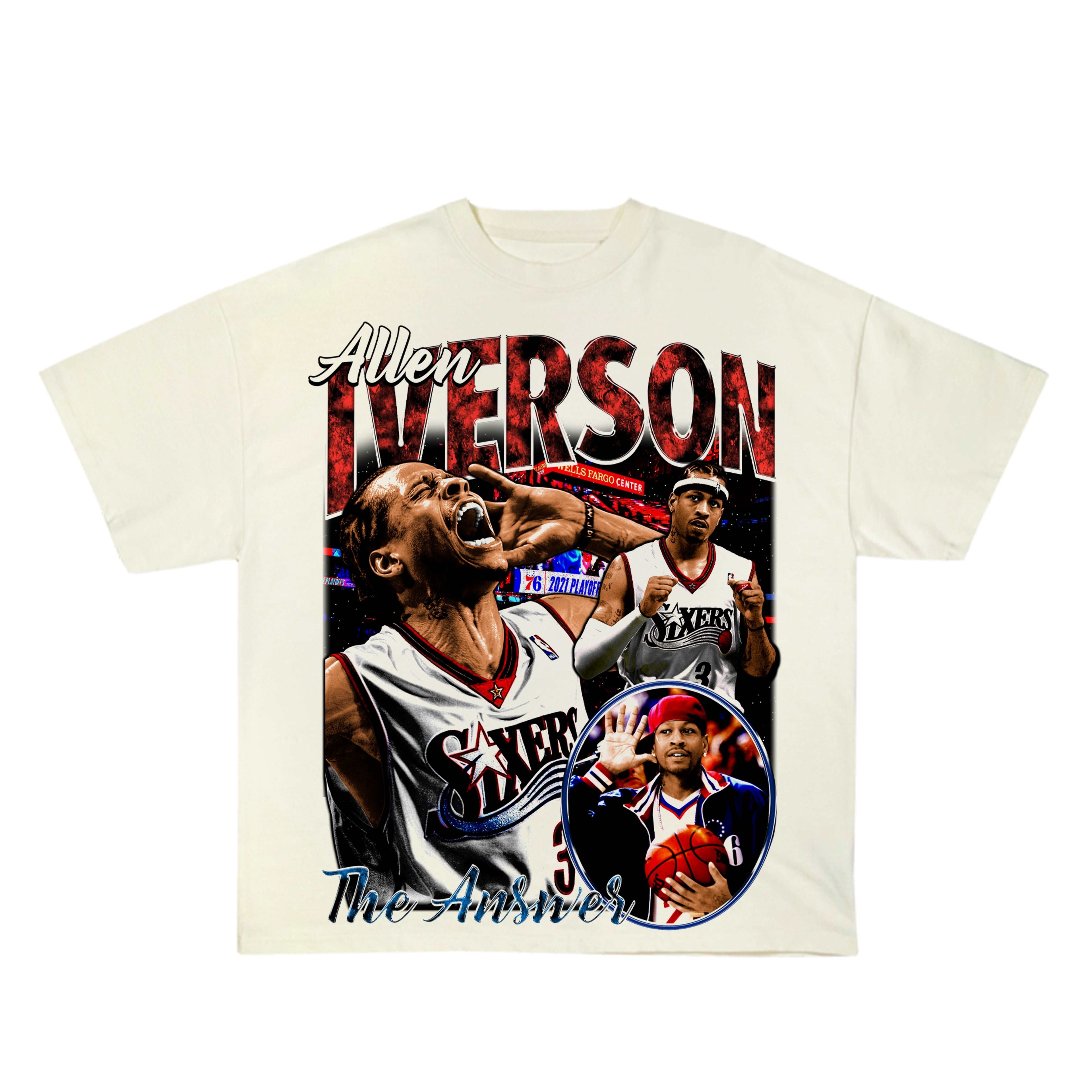 Allen Iverson Tee Hoodie, Sweatshirt | CoreVibeTees.com (Image 1)