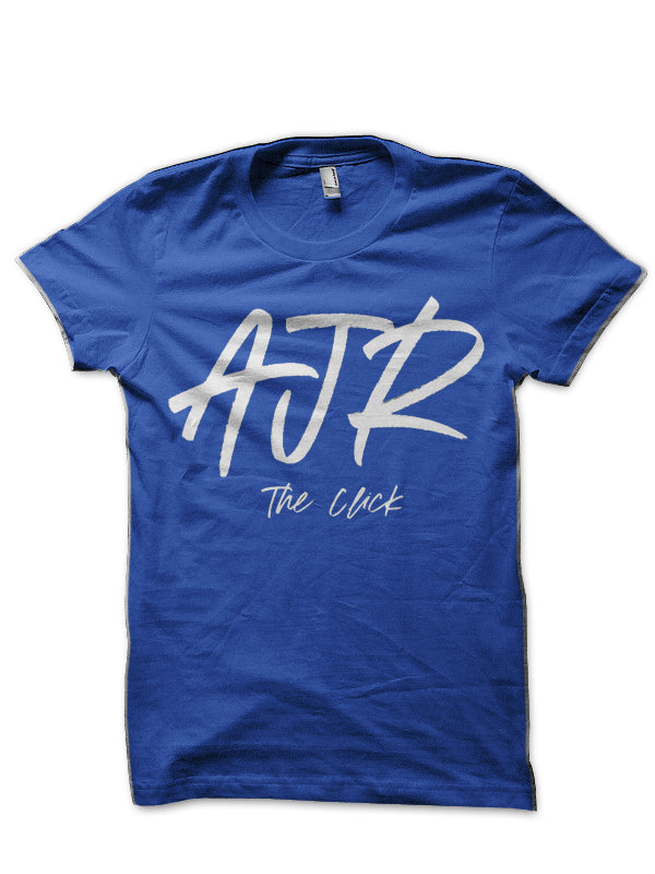 AJR Calligraphy Royal Blue T-Shirt Hoodie, Sweatshirt | CoreVibeTees.com