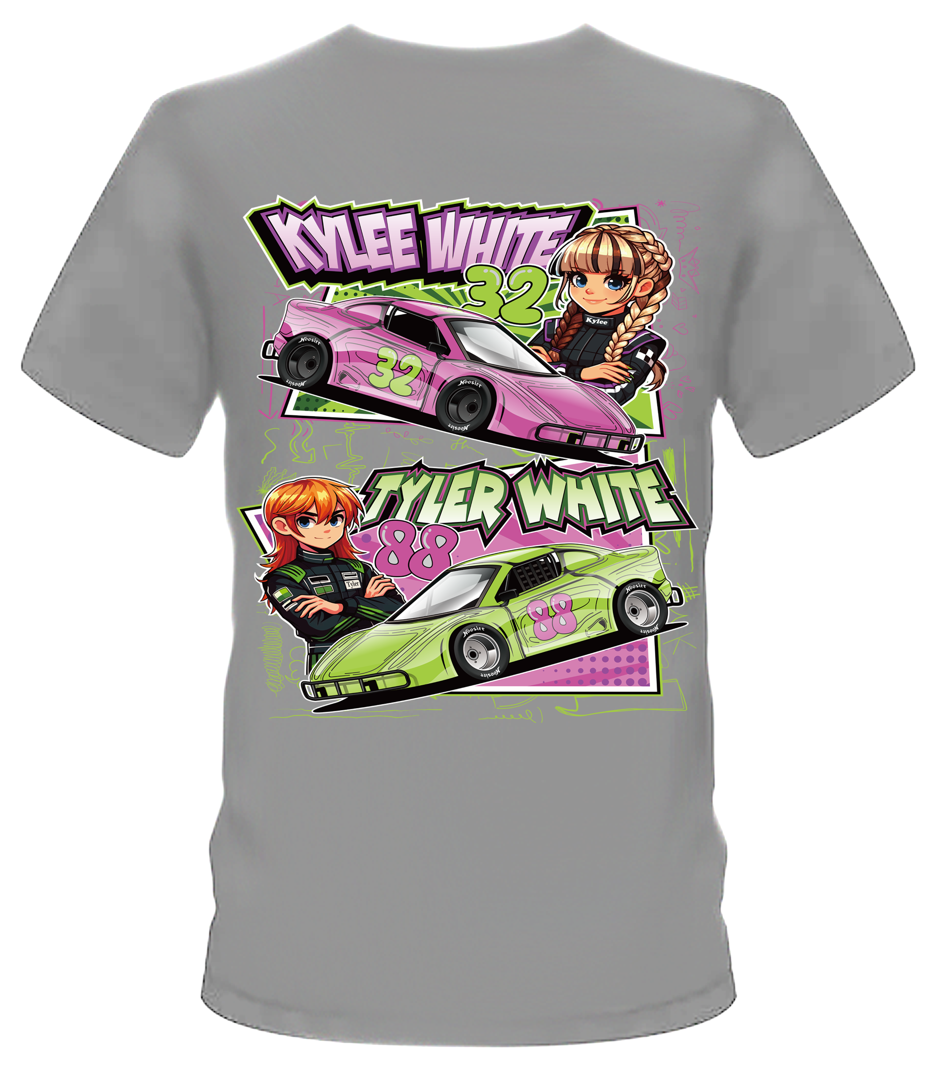 AK Fireball Racing T-shirt Hoodie, Sweatshirt | CoreVibeTees.com (Image 3)