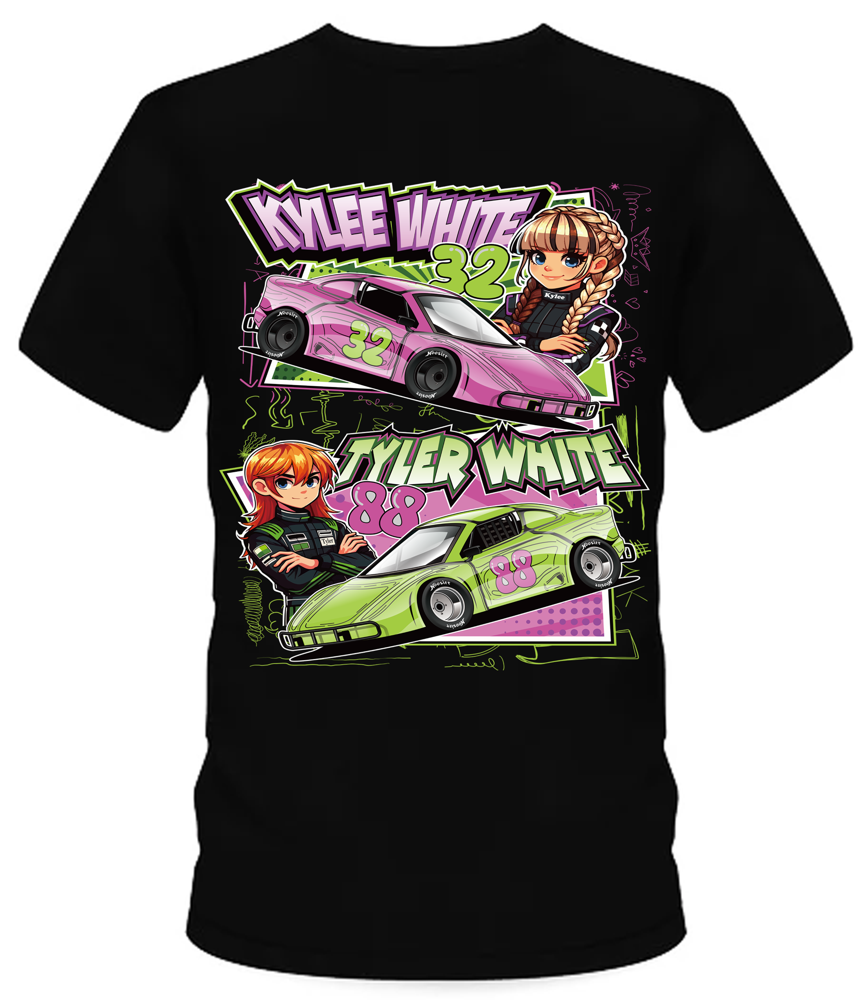 AK Fireball Racing T-shirt Hoodie, Sweatshirt | CoreVibeTees.com (Image 1)