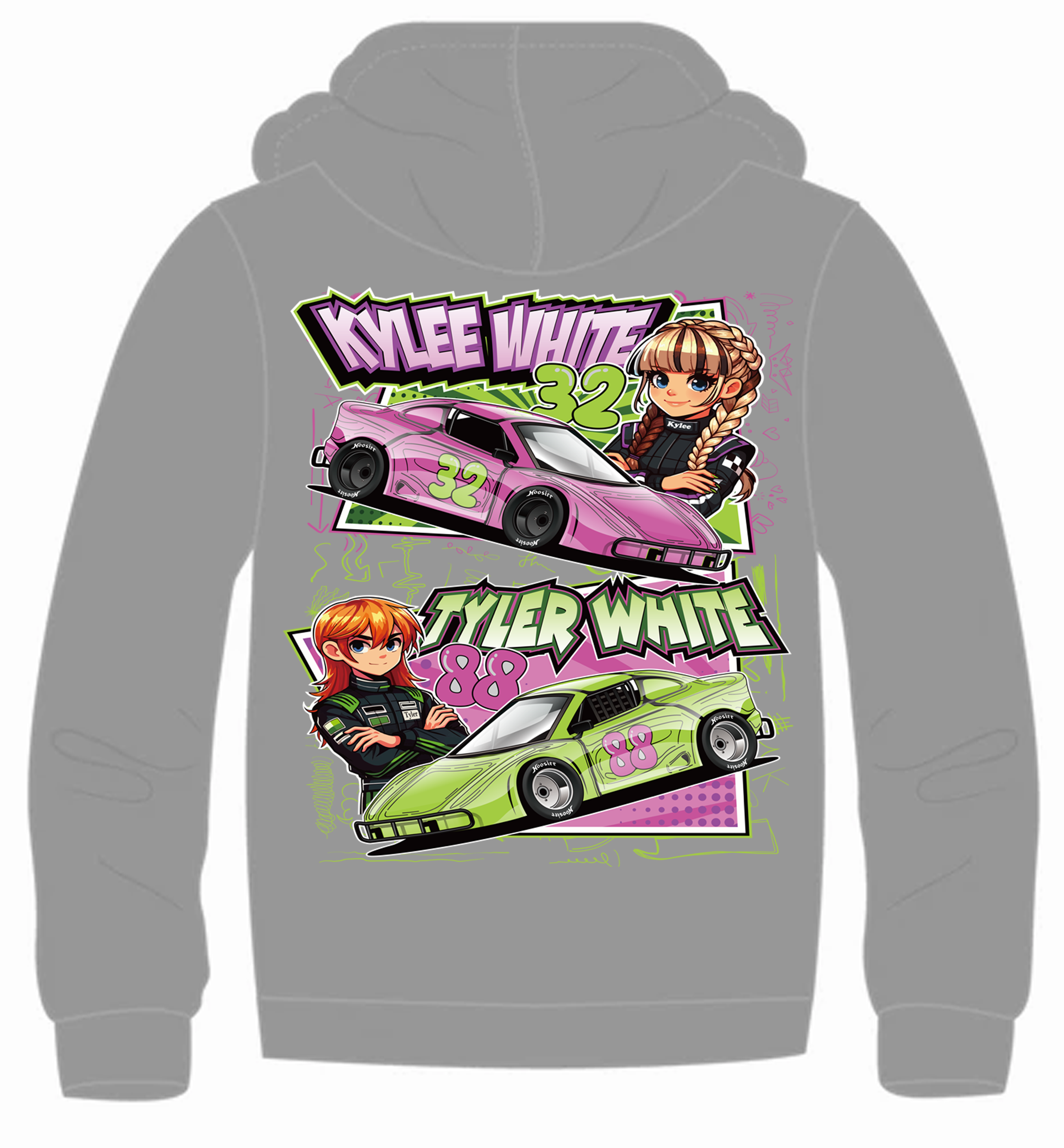 AK Fireball Racing Sweatshirt T-Shirts, Hoodie | CoreVibeTees.com (Image 3)