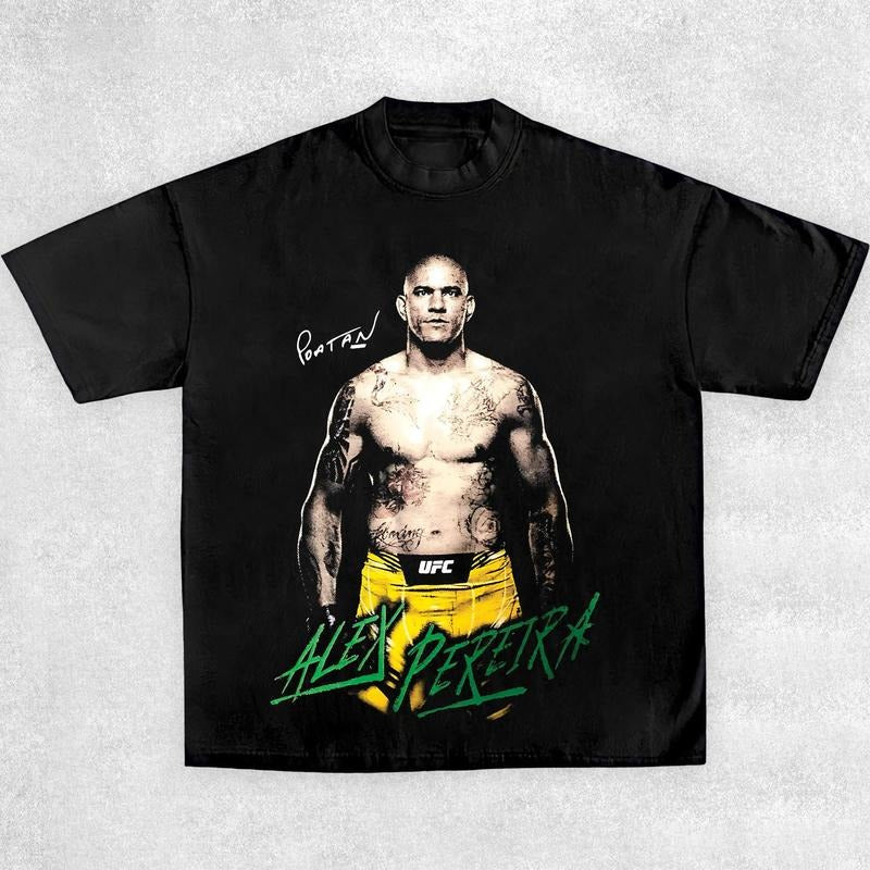 ALEX PEREIRA NEW 2024 TEE Boxing T-shirt, UFC Shirt, Boxer Shirt, Sports Shirt, Boxing Merch, Workout Outfits, Vintage Boxing Gear Hoodie Sweatshirts
