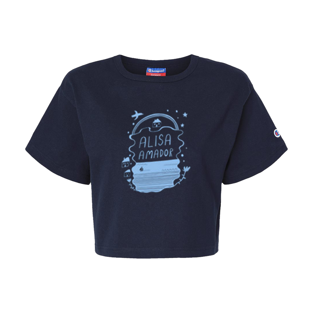 Alisa Amador - Champion Crop Tee Hoodie, Sweatshirt | CoreVibeTees.com