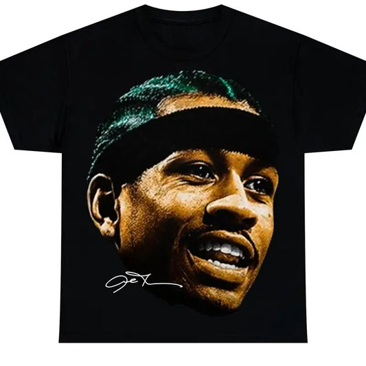 ALLEN IVERSON SHIRT | Rare The Answer Rap Tee Vintage Style Graphic Print | Collectible Kobe Lebron Shaq