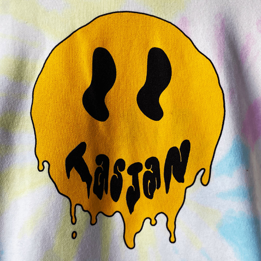 Smiley Tie Dye Hoodie T-Shirts, Sweatshirt | CoreVibeTees.com (Image 2)