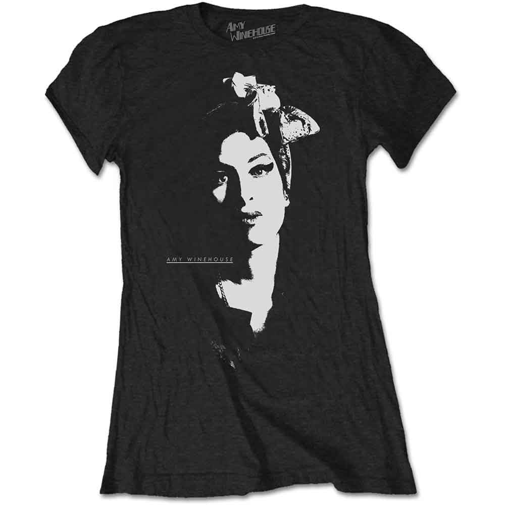 Amy Winehouse Ladies T-shirt - Scarf Portrait Hoodie, Sweatshirt | CoreVibeTees.com