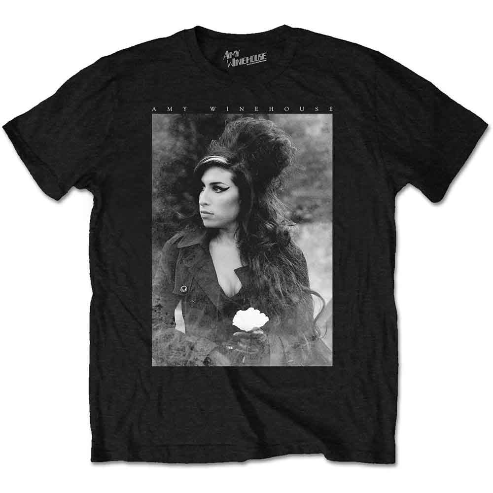 Amy Winehouse Unisex T-shirt - Flower Portrait Hoodie, Sweatshirt | CoreVibeTees.com