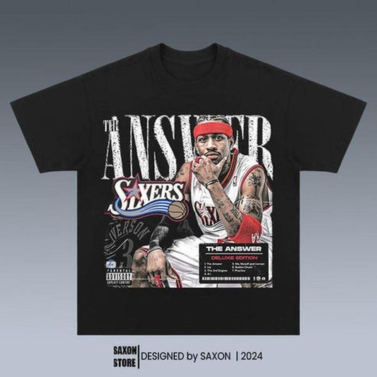 ANSWER& ALLEN IVERSON GRAPHIC TEE | VINTAGE GRAPHIC T-SHIRT SWEATSHIRT HOODIE | SPORT TEE | GIFT FOR FAN