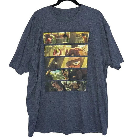 AOT Attack on Titan Graphic Short Sleeve Anime Love Shirt