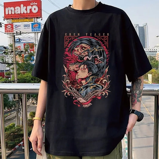 AOT Eren Yeager Shirt, Eren Yeager Tshirt, Anime Shirt, Attack on Titan Shirt