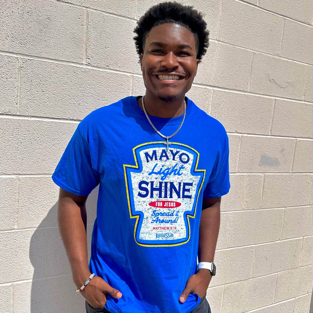 Kerusso Christian T-Shirt Mayo Light Shine Hoodie, Sweatshirt | CoreVibeTees.com (Image 3)