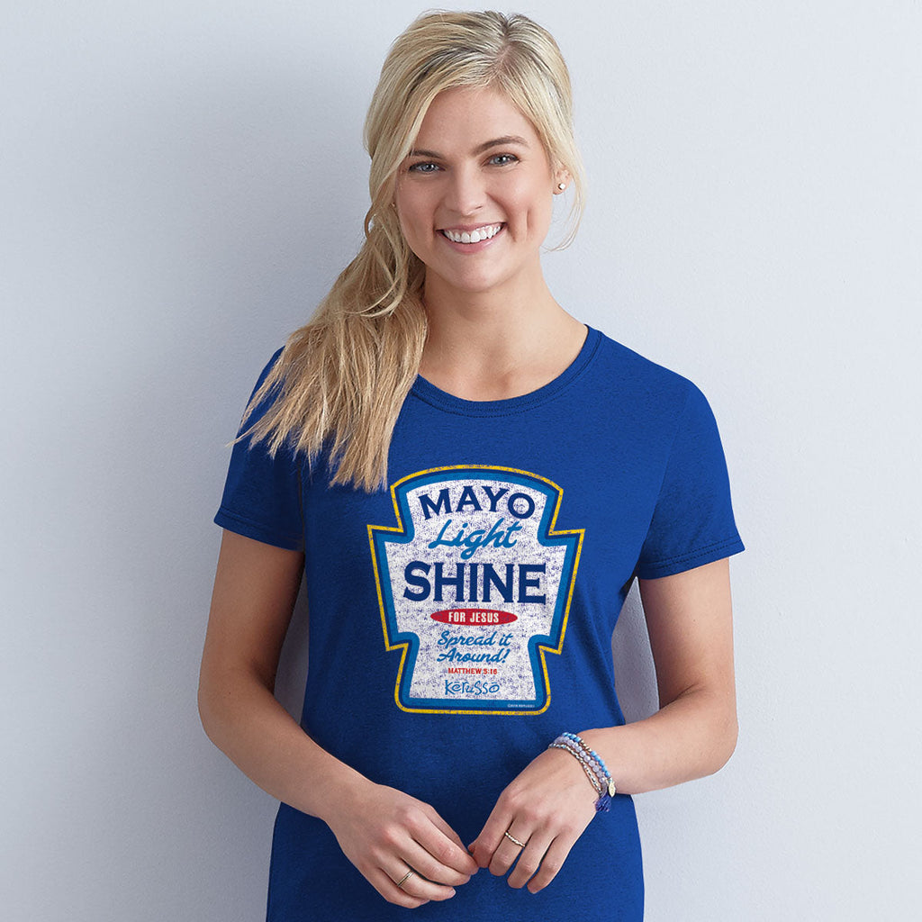 Kerusso Christian T-Shirt Mayo Light Shine Hoodie, Sweatshirt | CoreVibeTees.com (Image 4)
