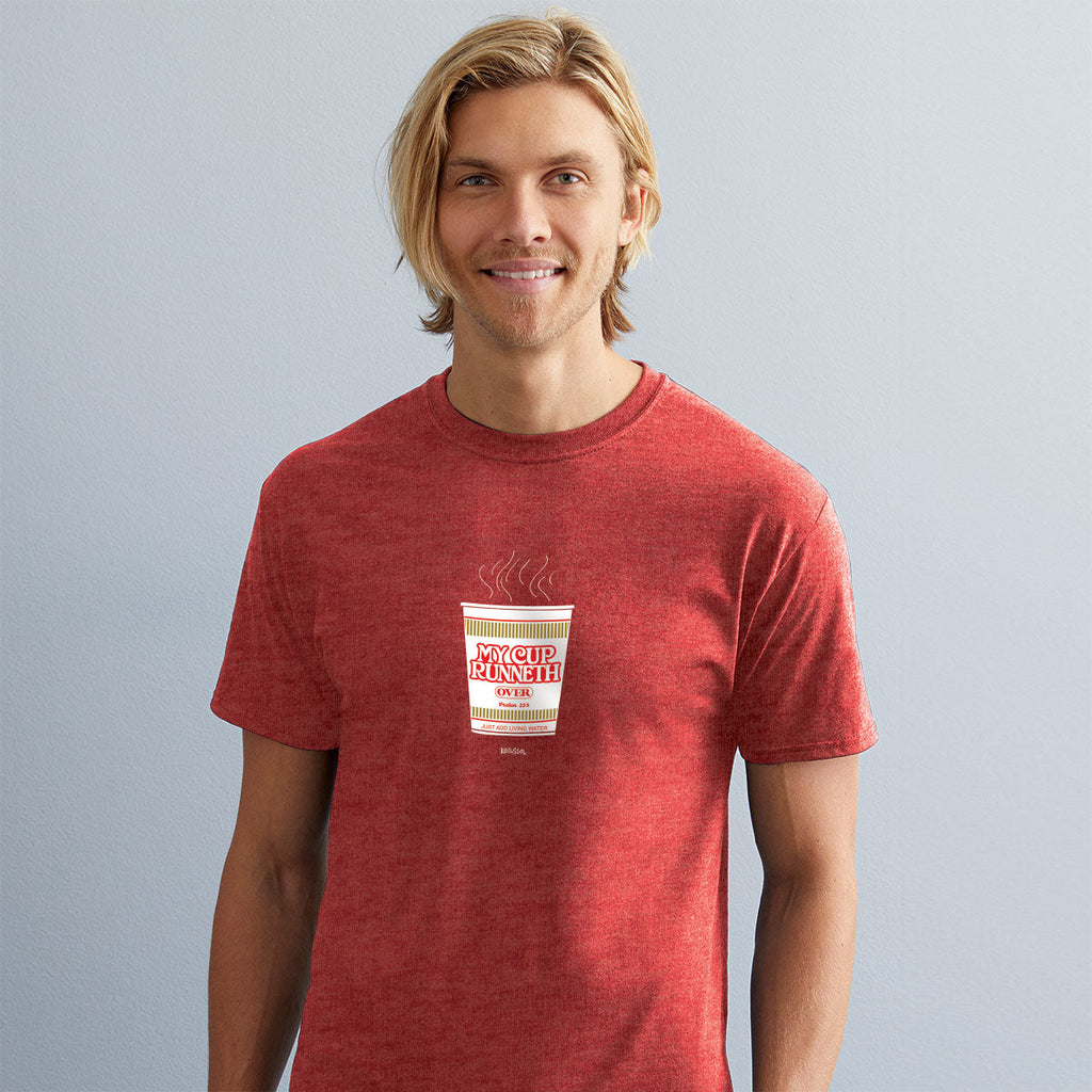 Kerusso Christian T-Shirt My Cup Runneth Over Psalm 23:5 Hoodie, Sweatshirt | CoreVibeTees.com (Image 3)