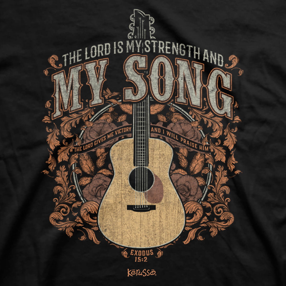 Kerusso Christian T-Shirt My Song Hoodie, Sweatshirt | CoreVibeTees.com (Image 2)