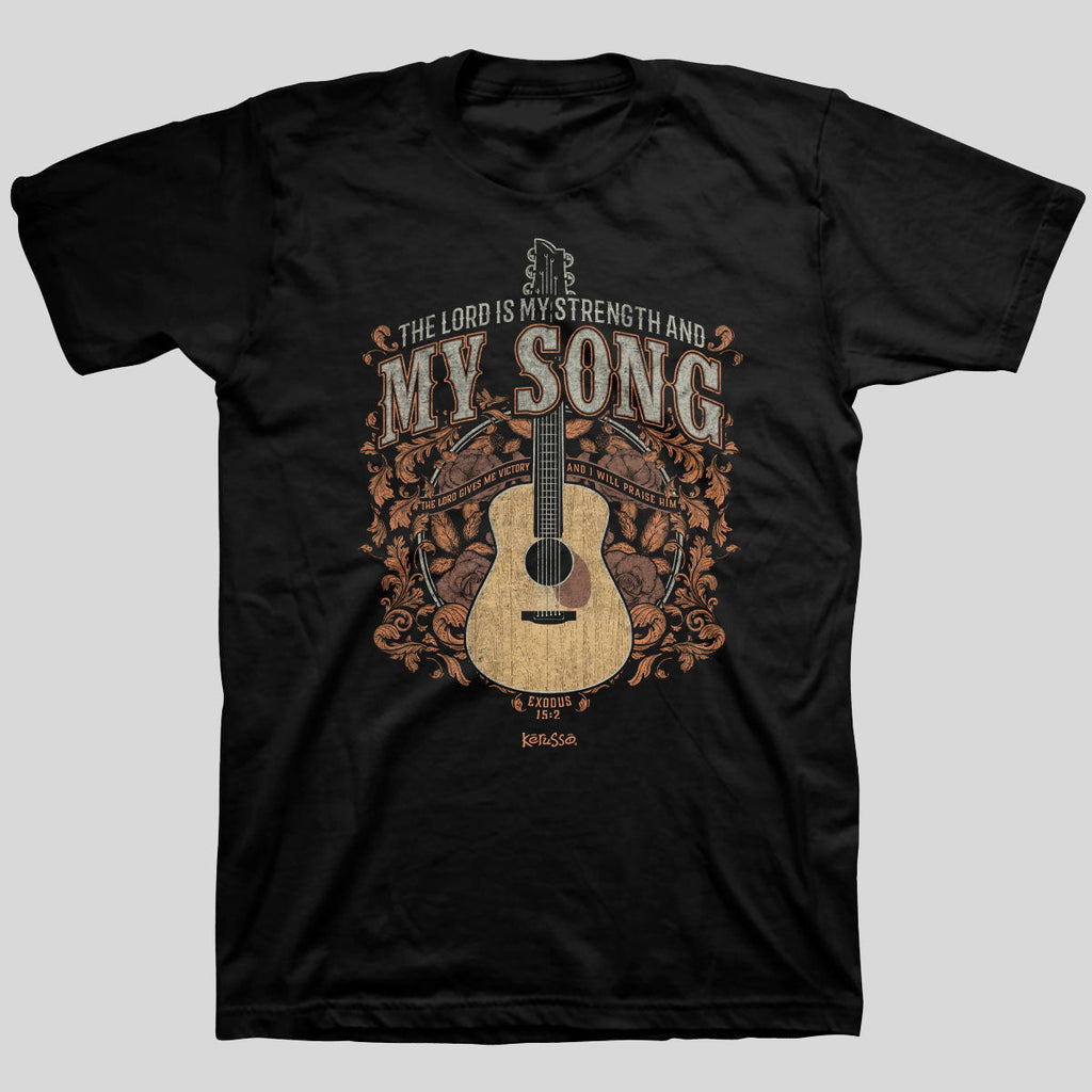 Kerusso Christian T-Shirt My Song Hoodie, Sweatshirt | CoreVibeTees.com (Image 1)