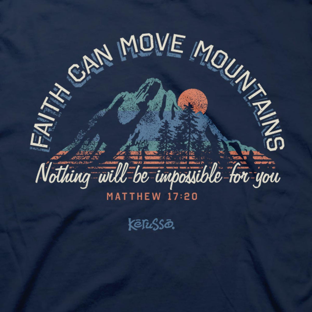 Kerusso Christian T-Shirt Move Mountains Hoodie, Sweatshirt | CoreVibeTees.com (Image 2)