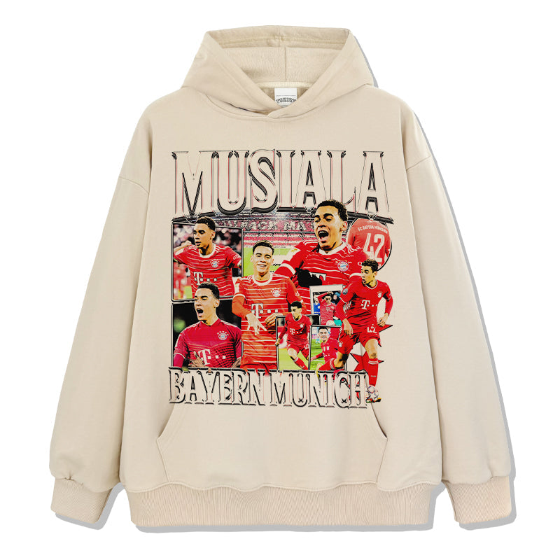 Bayern Munich By Musiala Hoodie T-Shirts, Sweatshirt | CoreVibeTees.com (Image 3)