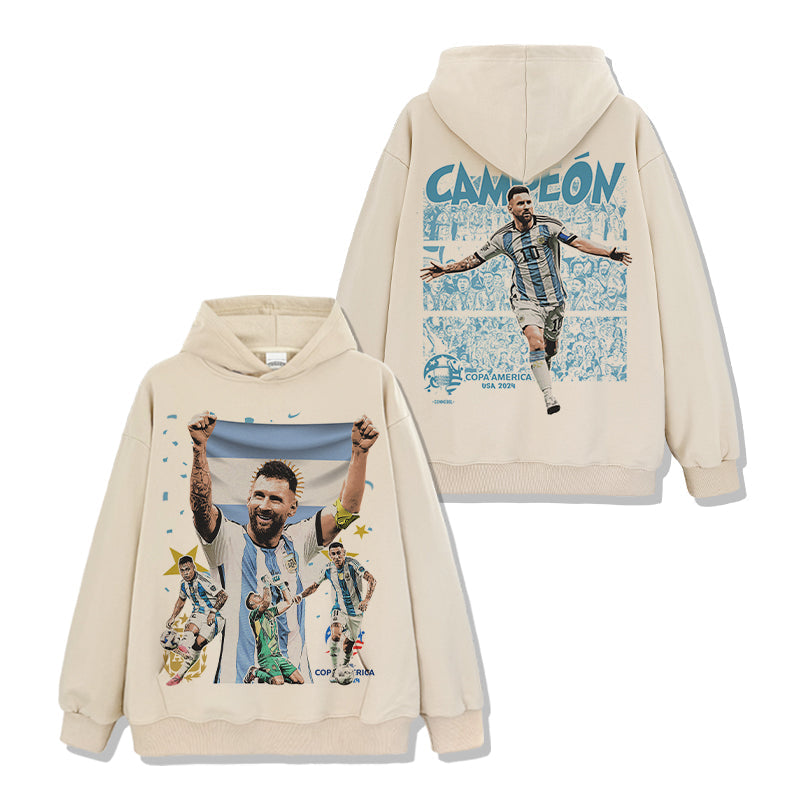 Copa America 2024 CampeÃ³n By Messi Hoodie T-Shirts, Sweatshirt | CoreVibeTees.com