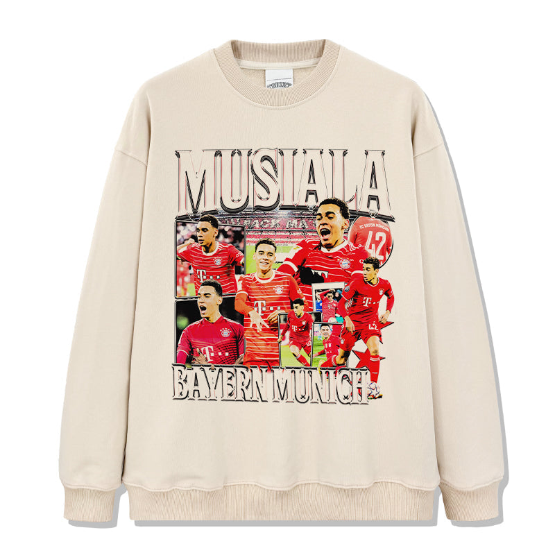 Bayern Munich By Musiala Sweatshirt T-Shirts, Hoodie | CoreVibeTees.com (Image 3)