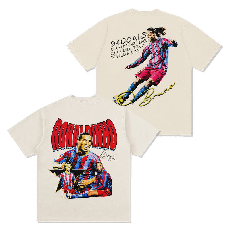 Ronaldinho "Signature" Tee Hoodie, Sweatshirt | CoreVibeTees.com (Image 5)