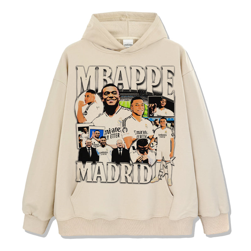 Madrid By MbappÃ© Hoodie T-Shirts, Sweatshirt | CoreVibeTees.com (Image 4)