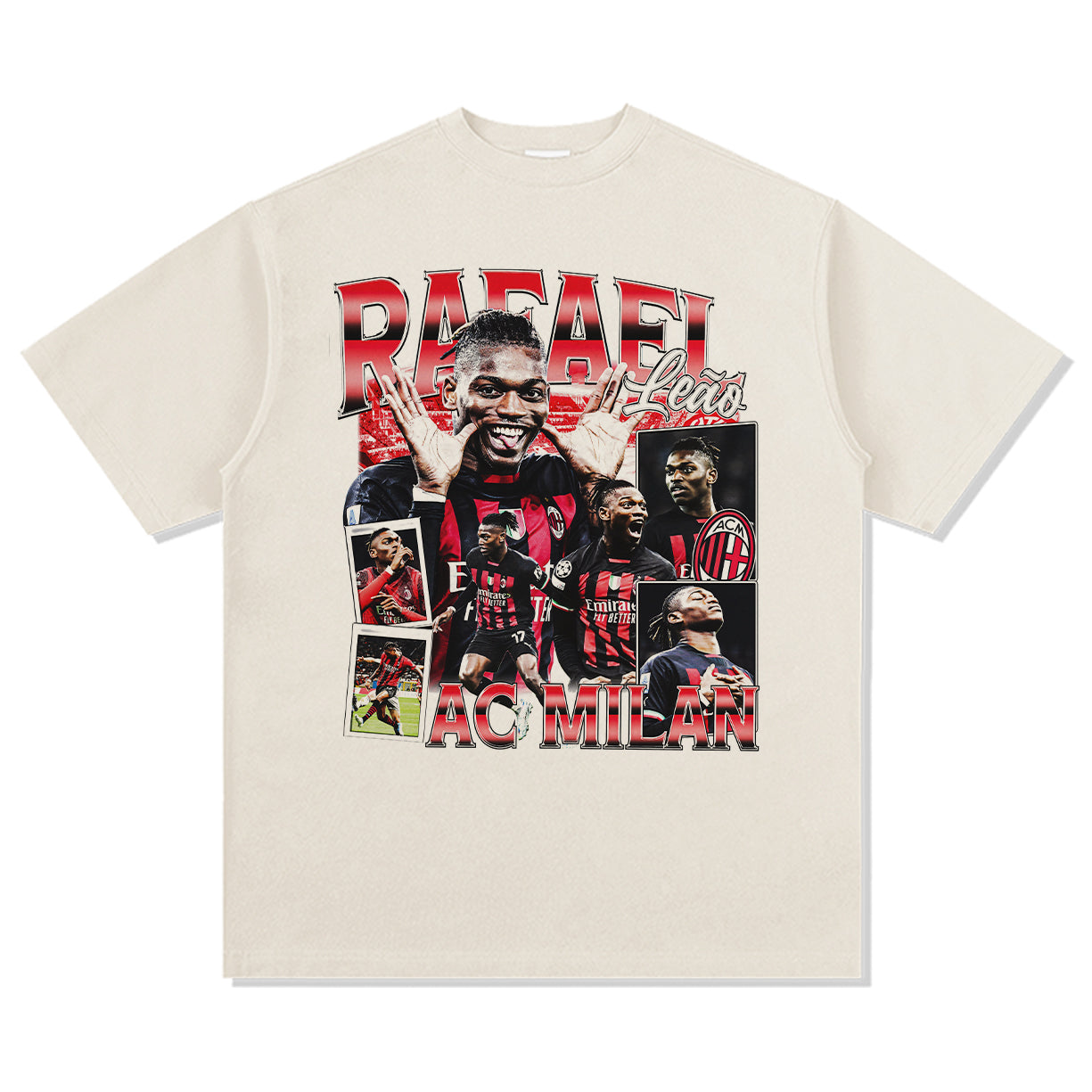 Ac Milan By Rafael LeÃ£o Tee Hoodie, Sweatshirt | CoreVibeTees.com (Image 5)