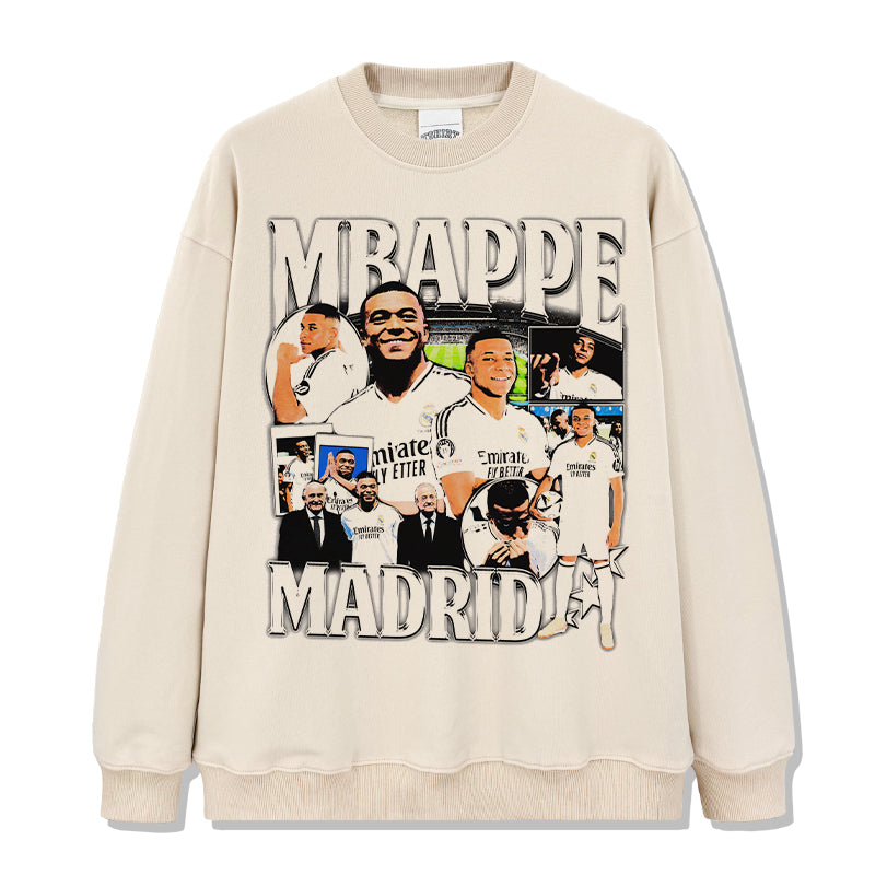 Madrid By MbappÃ© Sweatshirt T-Shirts, Hoodie | CoreVibeTees.com (Image 4)